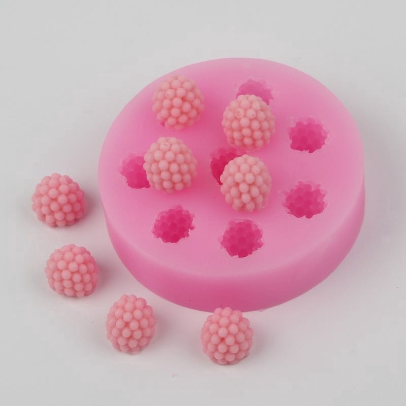 แม่พิมพ์ขนม ซิลิโคน พิมพ์ฟองดอง ผลไม้ สตอเบอรี/ราสเบอรี/บลูเบอรี เลือกแบบขนม