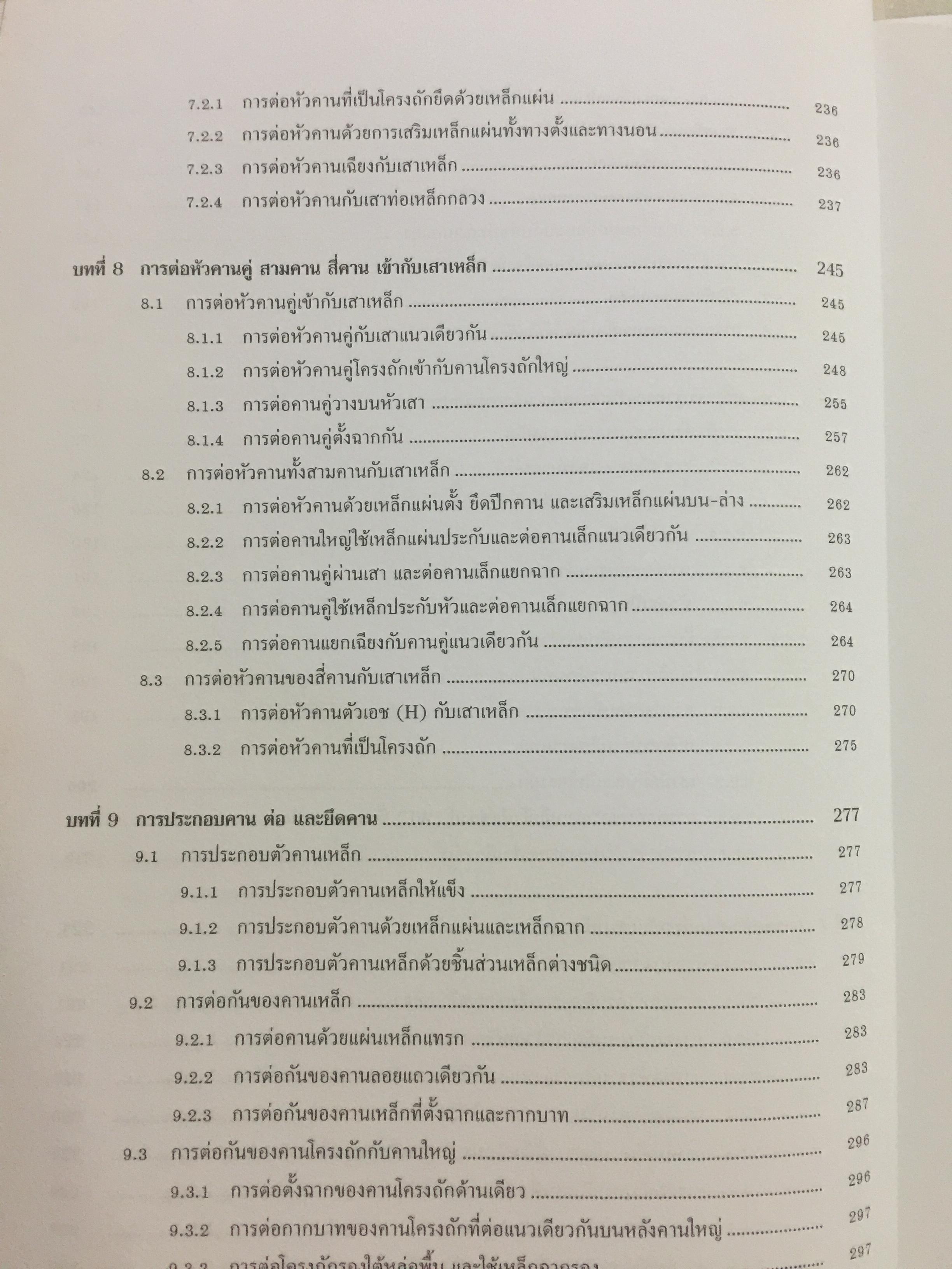 การก่อสร้าง โครงสร้างเหล็ก ผู้เขียน รศ.ดร.พิภพ สุนทรสมัย สำนักพิมพ์ ส.ส.ท. สมาคมส่งเสริมเทคโนโลยี ไทย-ญี่ปุ่น 0 กก.