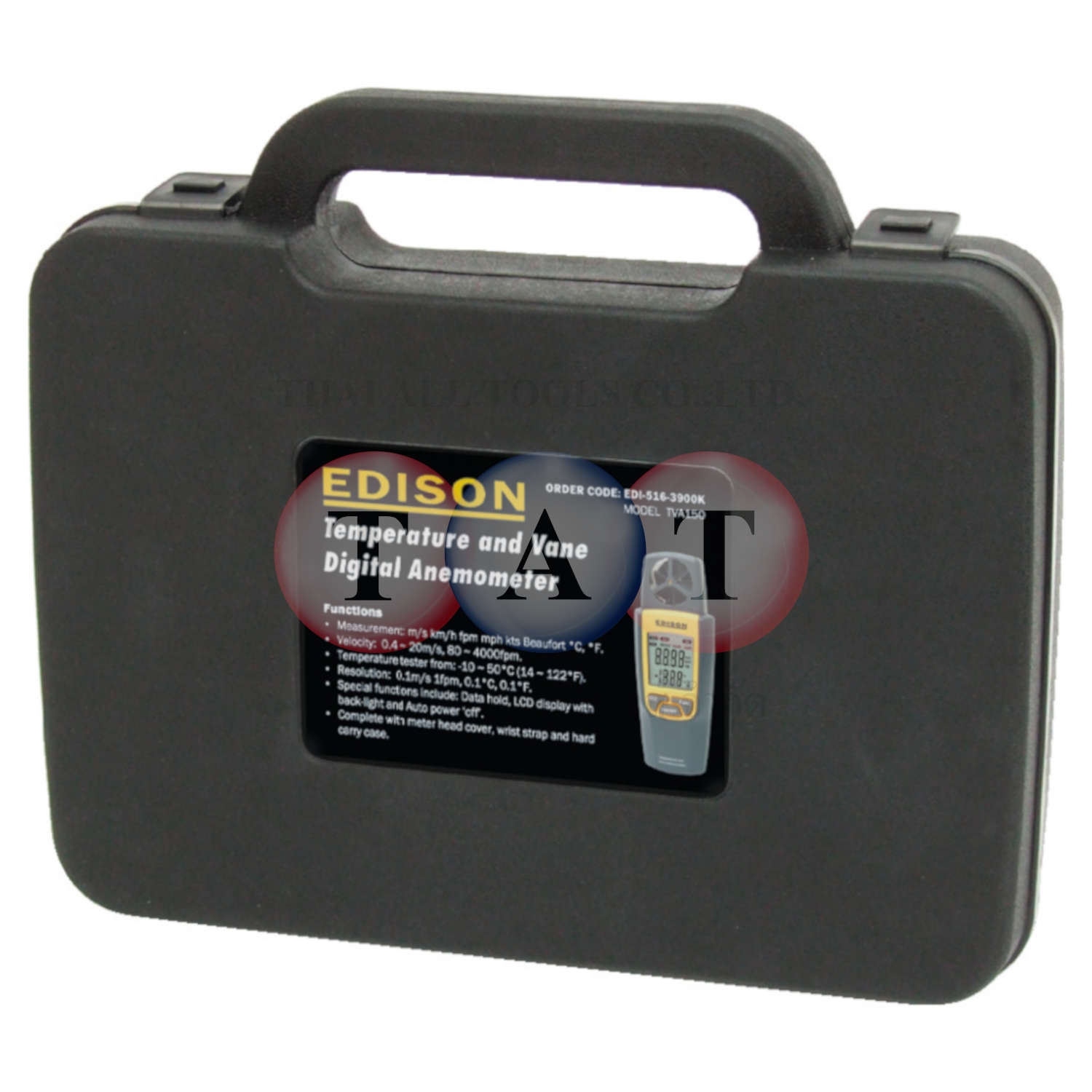 Edison.AIRFLOW, VELOCITY & TEMPERATURE TESTER