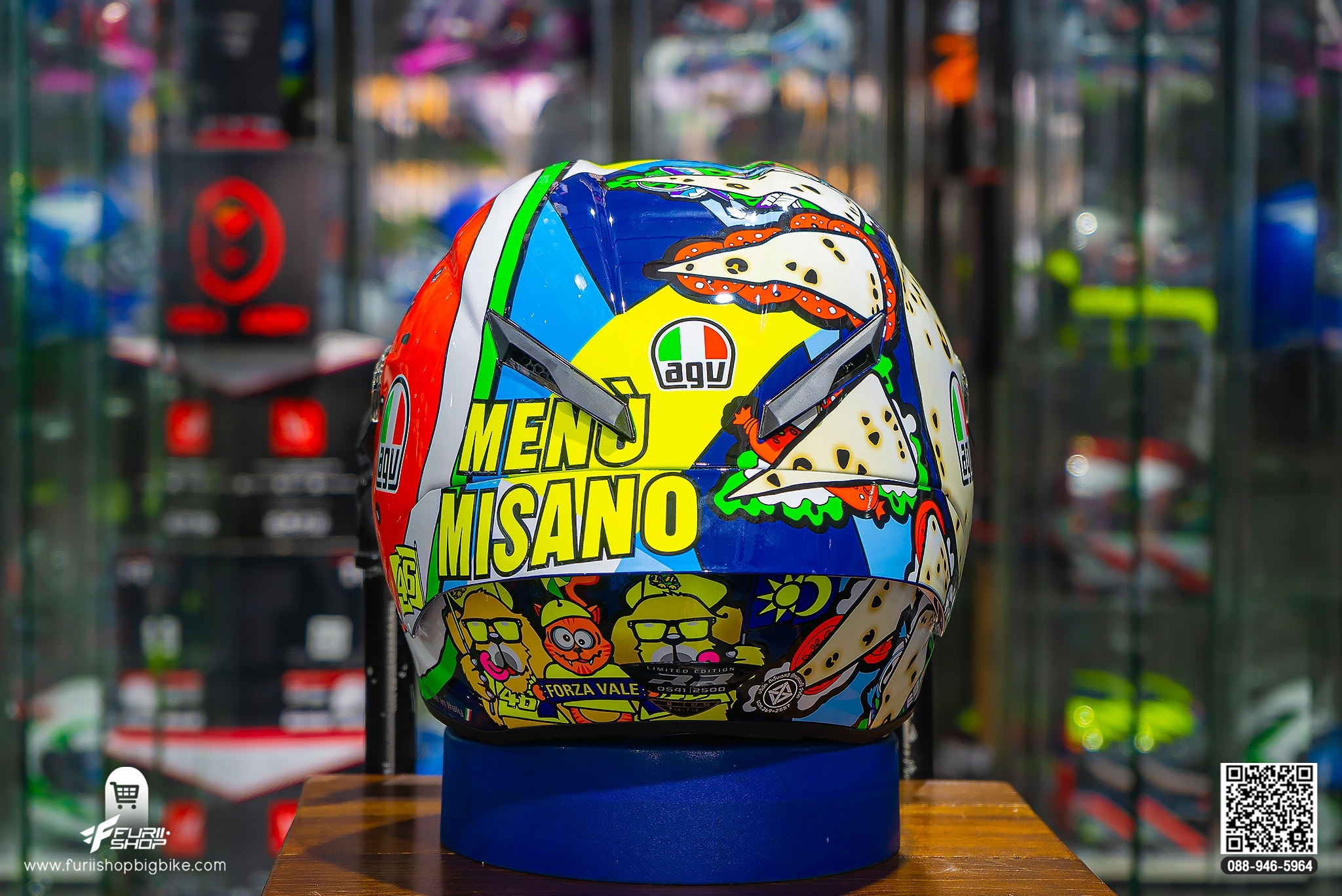 หมวกกันน็อค AGV PISTA GP RR MISANO 2019