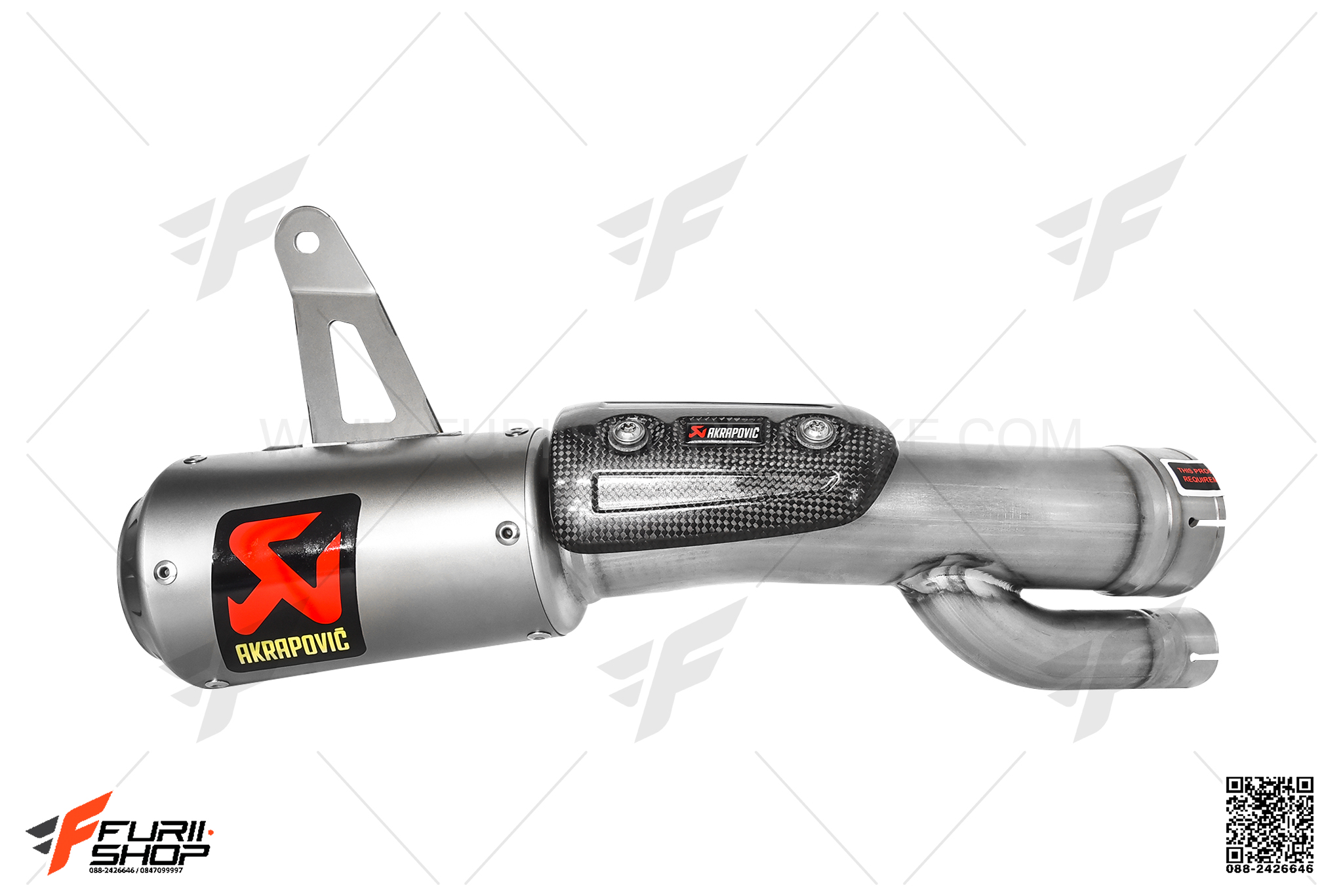 ท่อมอเตอร์ไซค์ AKRAPOVIC MOTO GP FOR BMW S1000RR 2017 ท่อแต่ง ท่อสูตร ท่อบิ๊กไบค์ ท่อBigbike ท่อไอเสีย