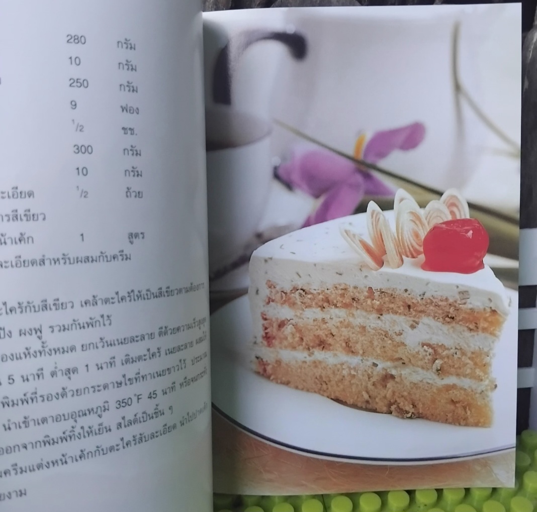 เค้กสมุนไพร โดย อ.นวรัตน์ เอี่ยมพิทักษ์กิจ จัดทำโดย ขวัญเรือนฉบับพิเศษ มือ1 ภาพสี