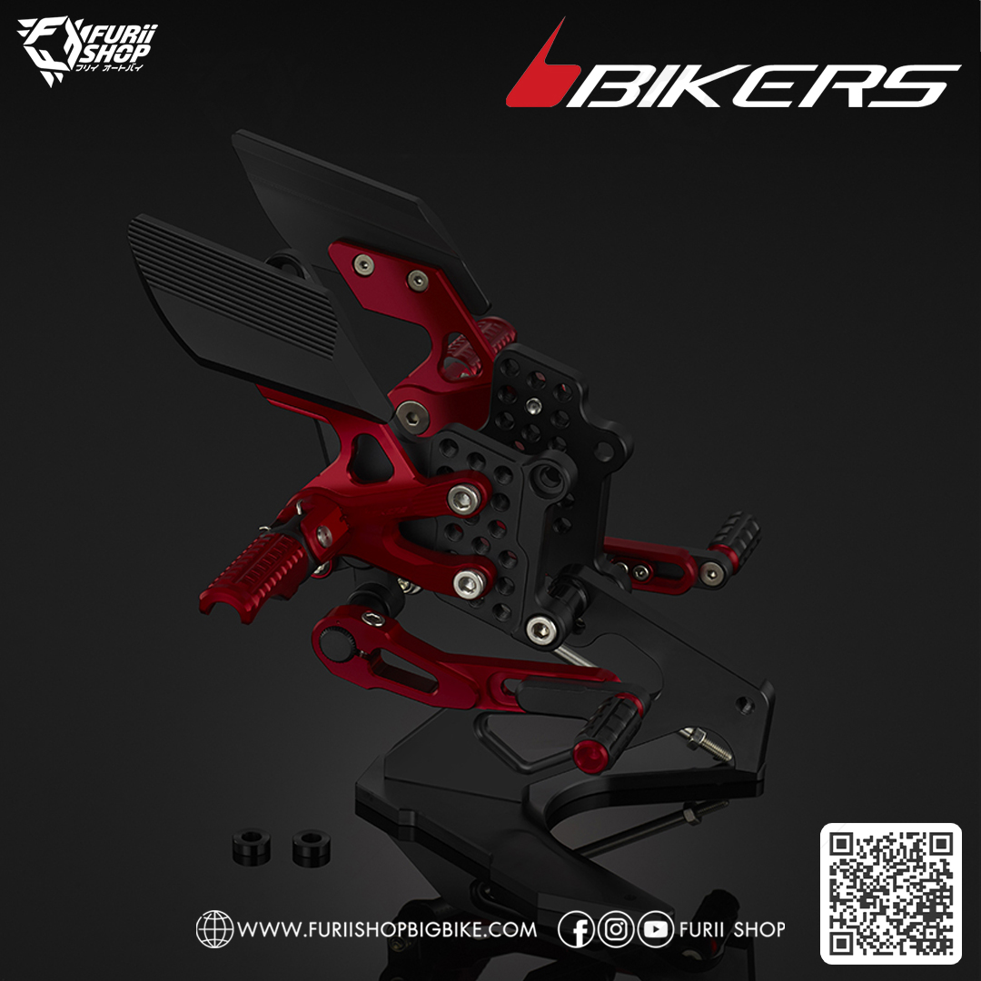 ชุดเกียร์โยง (Y0185) Bikers Rear Set : for Yamaha YZF-R3 2015-2018