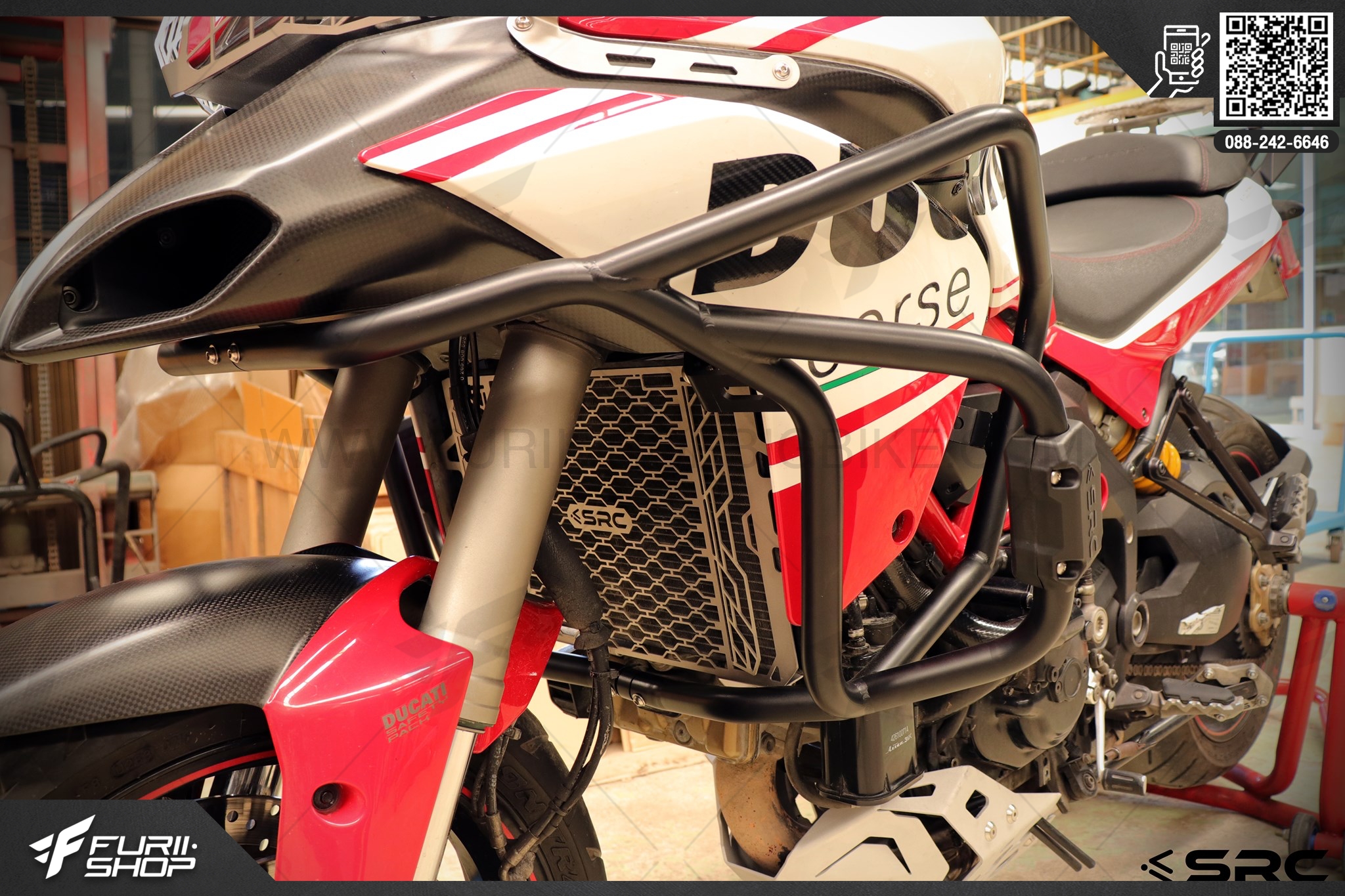 แคชบาร์ SRC FOR DUCATI MULTISTRADA 1200 2010-2014