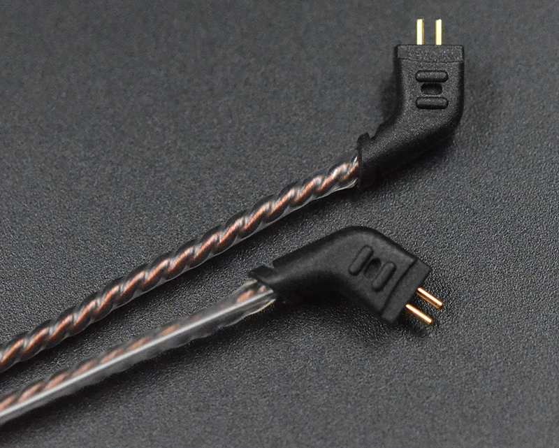 ขาย KZ Copper สาย OFC ถัก ขั้ว 2 pin สำหรับหูฟัง KZ ทุกรุ่นที่เป็นขั้ว A , B , C