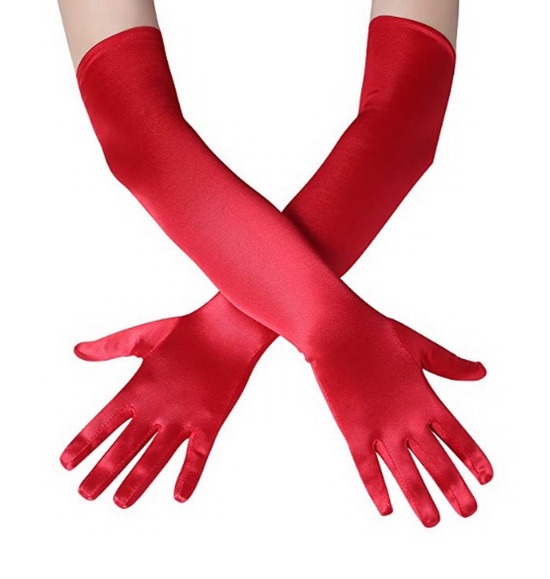 ถุงมือออกงาน แบบยาว ถุงมือเจ้าสาว ถุงมือแฟนซี