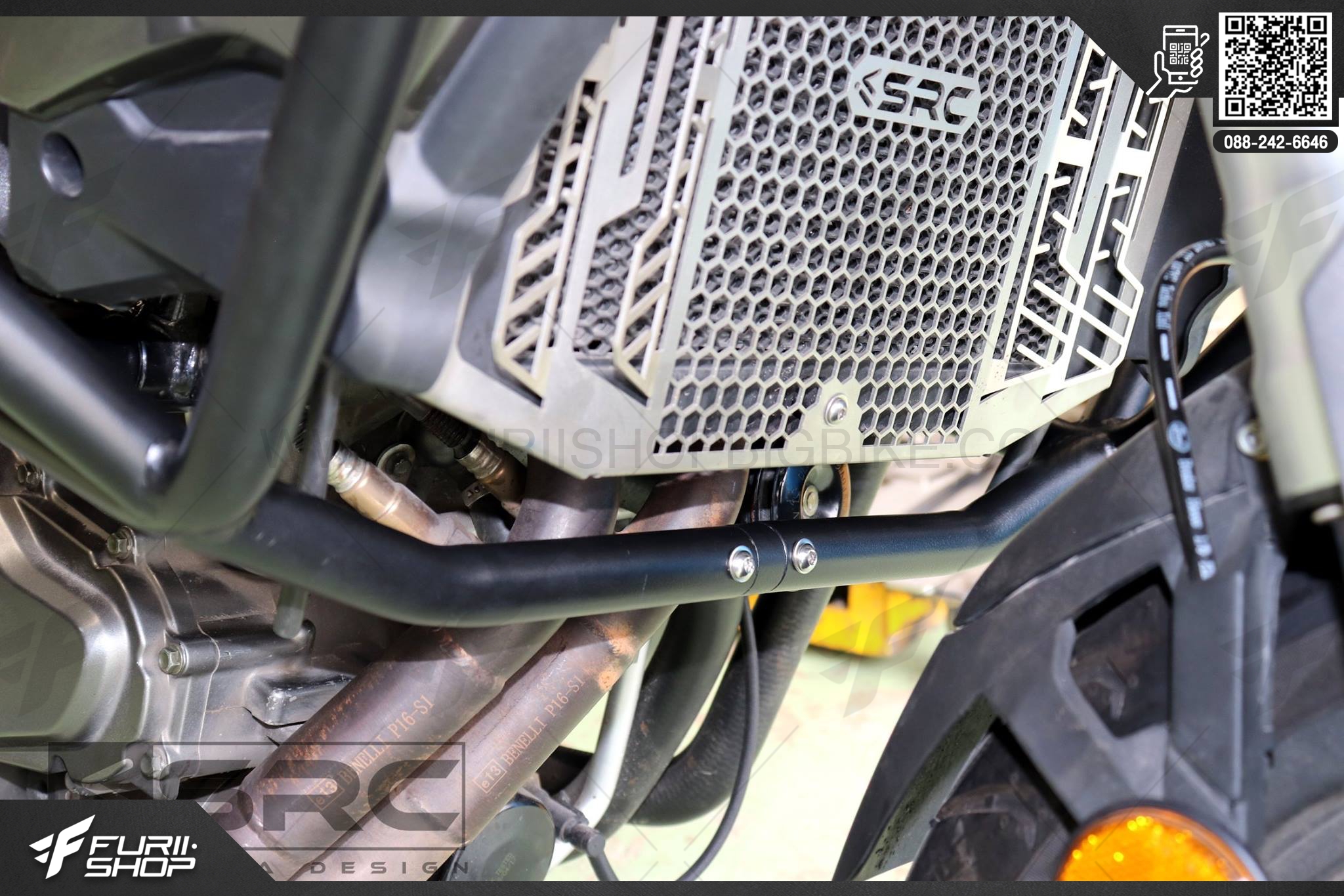 แคชบาร์ SRC สีดำ FOR BENELLI TRK502