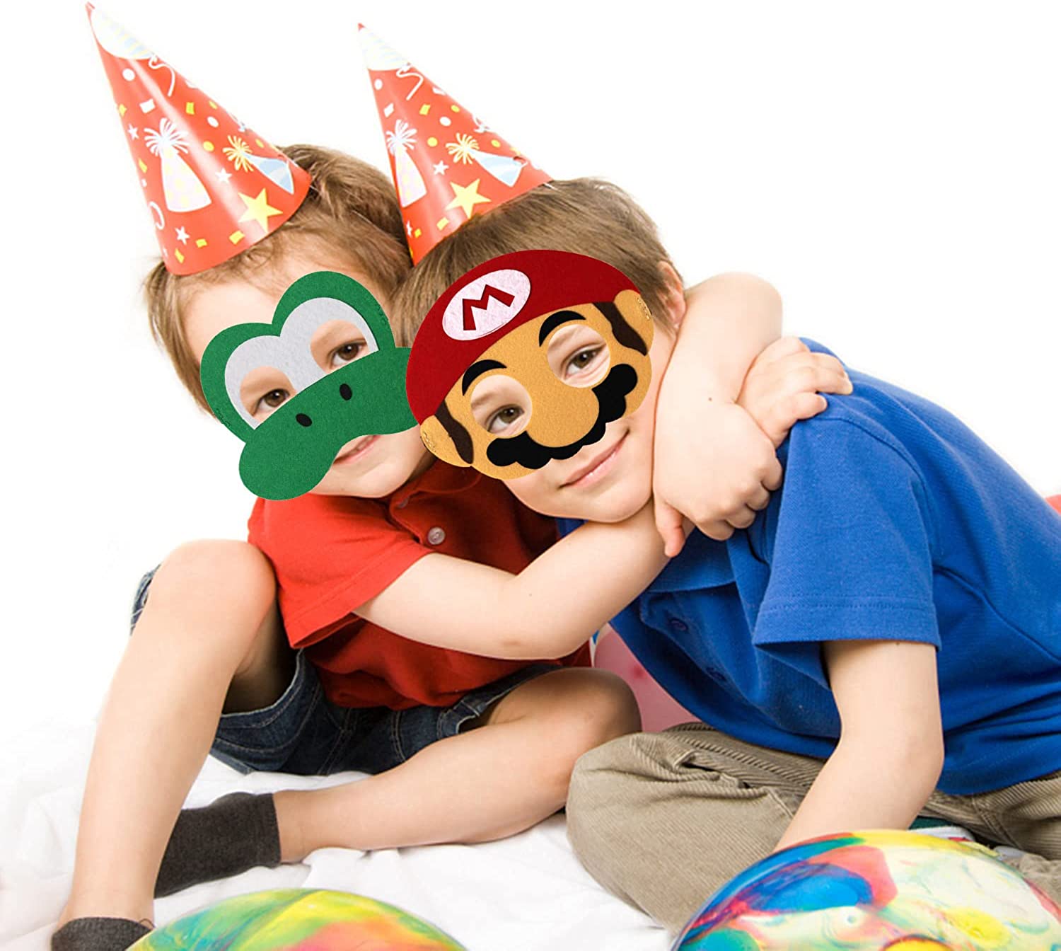หน้ากากแฟนซี มาริโอ Mario หน้ากากเด็ก