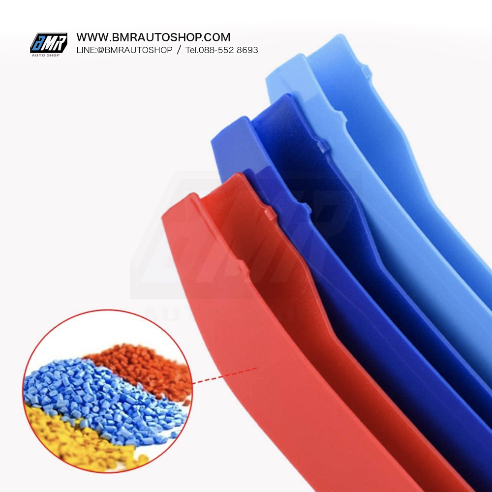 แถบสีพลาสติก M ติดกระจังหน้า BMW X6 2019-2023 ( G06 )