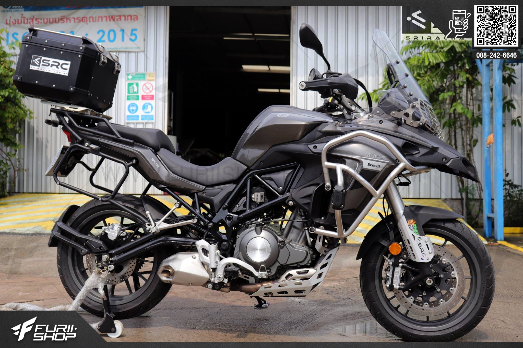 แคชบาร์ SRC สีเงิน FOR BENELLI TRK502