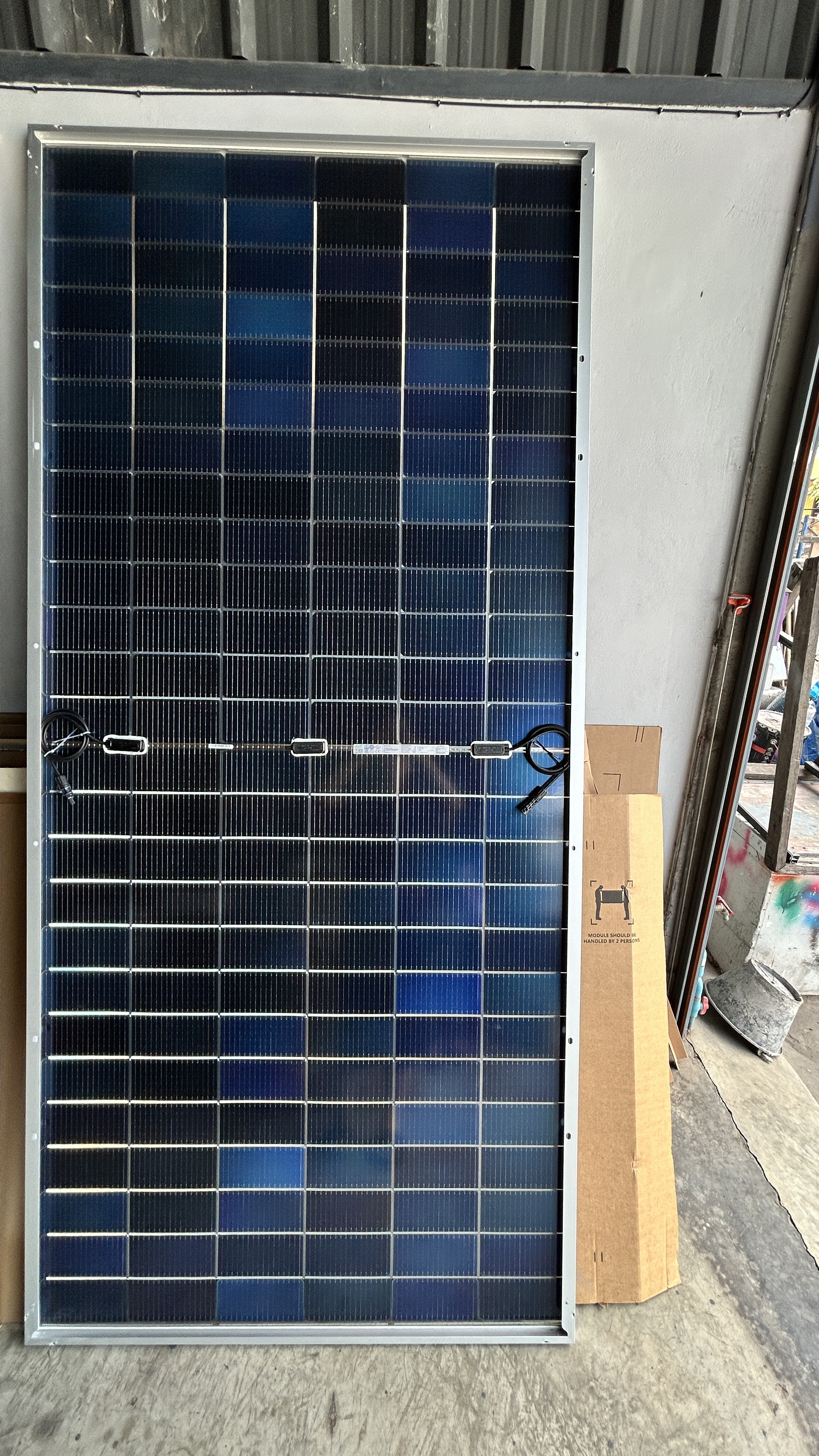 แผงโซล่าเซลล์ N-type Mono Tiger Neo ขนาด 620W ( 2 หน้า ) แบรนด์ Jinko