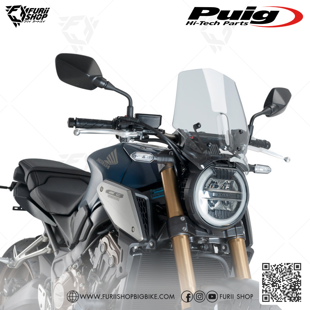 ชิลด์หน้า Puig Windshield Sport : for Honda CB650R 2019-2022