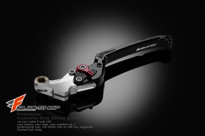 มือเบรกหน้า ปรับระดับ พับได้ bikers for MSX สีดำ