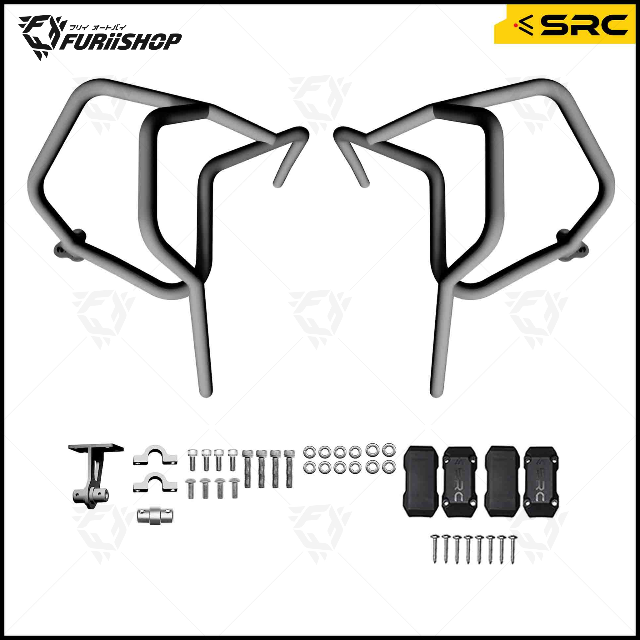 แคชบาร์ CRASH BAR FULL SET FOR SUZUKI V-STROM 650