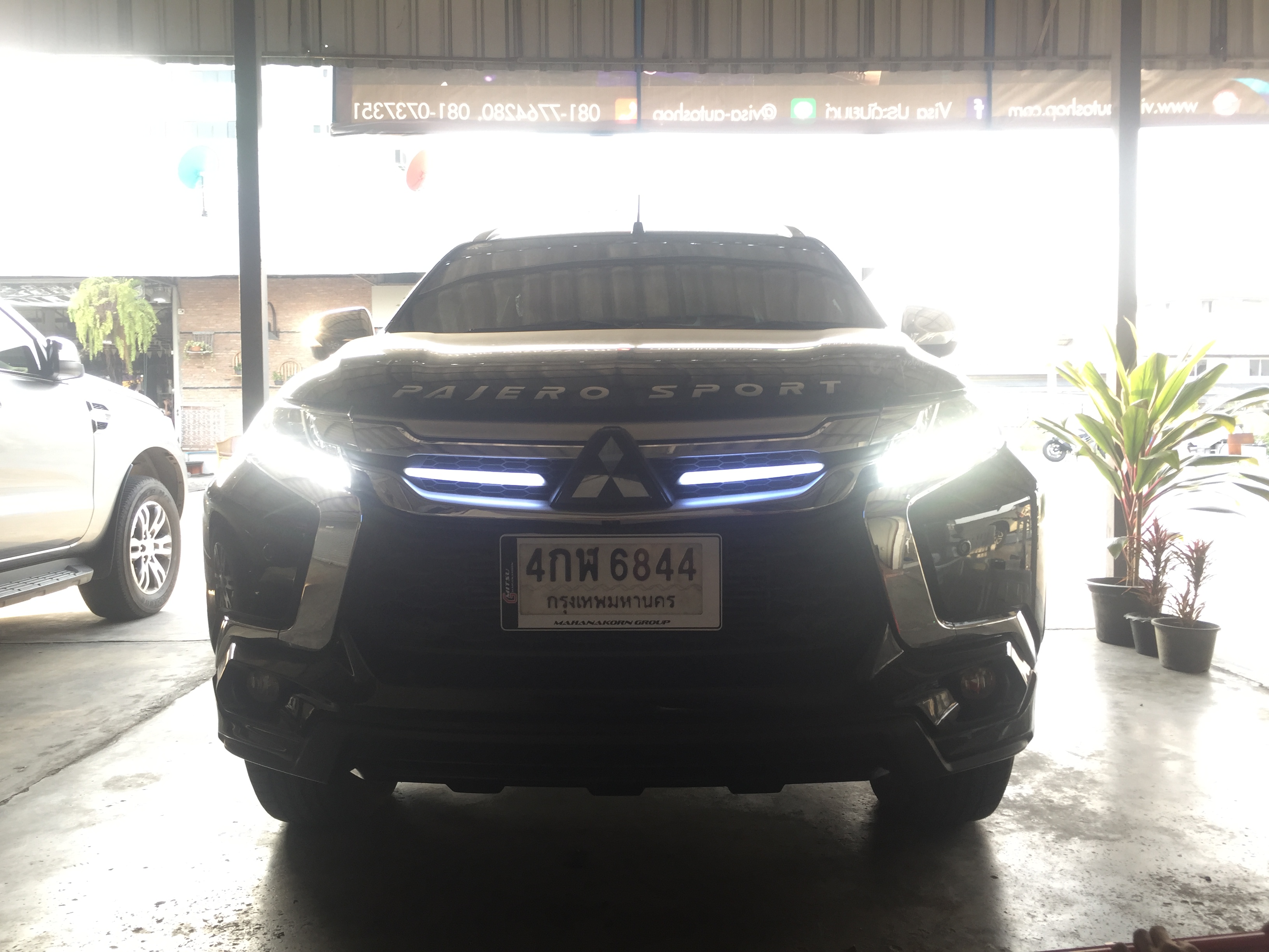 ไฟกระจังหน้า Pajero Sport
