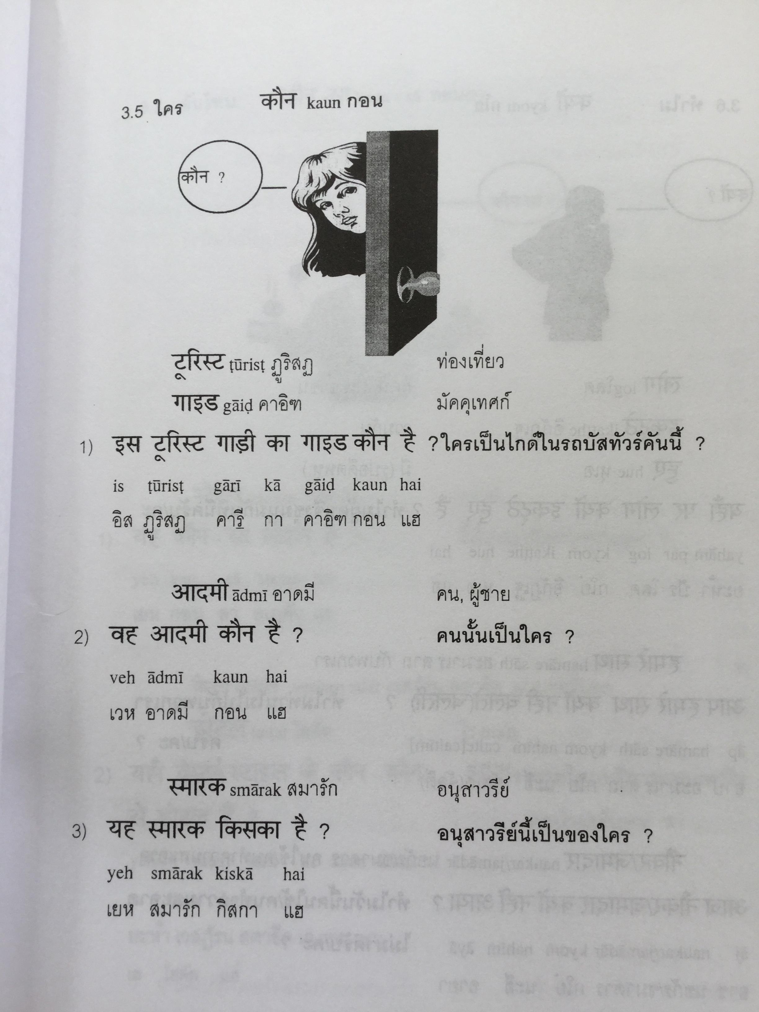 พูดภาษาฮินดี กับสถานการณ์ต่างๆในอินเดีย. ผู้เขียน ผศ.ดร.บำรุง คำเอก. 4,500 กรัม
