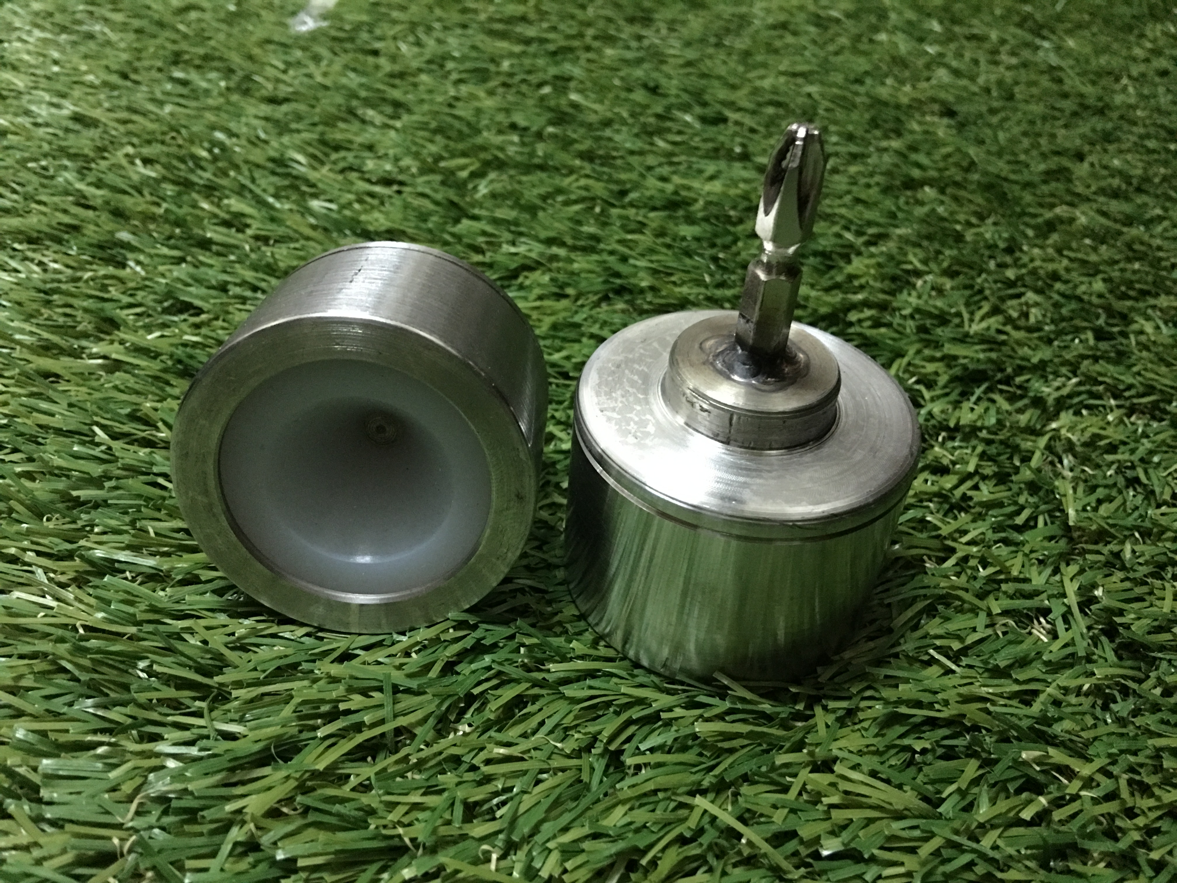 เครื่องขันฝาขวดน้ำ(ทั้งชุดรวมปั๊มลม 25 ลิตร)