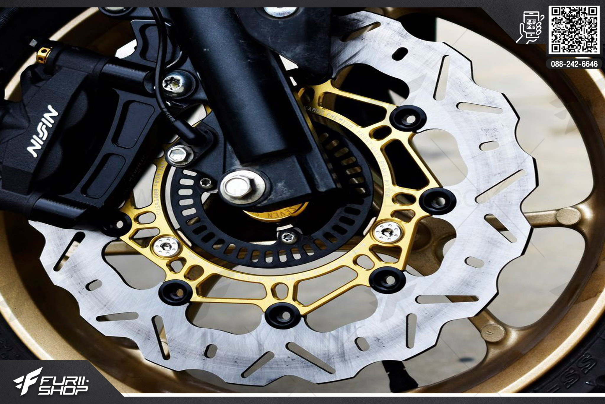 จานดิสก์หน้าPREMIUM 267mm N-MAX/ARROX