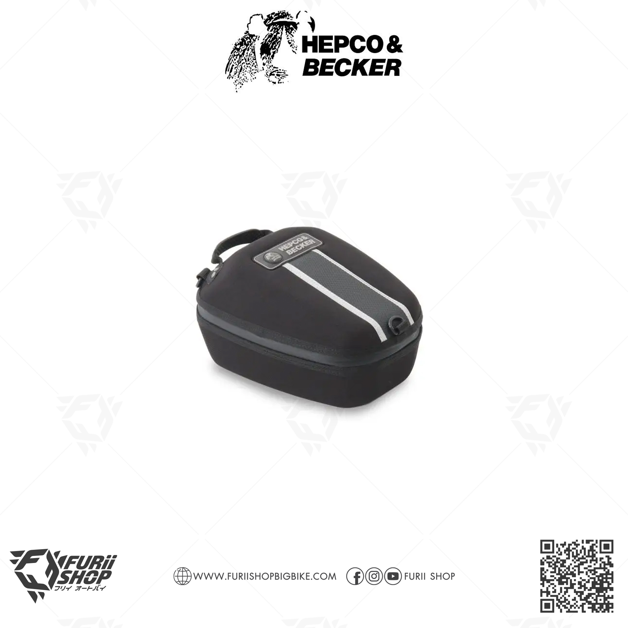 กระเป๋าติดถัง HEPCO & BECKER : Daypack 2.0 Daypack 2.0 tankbag Black
