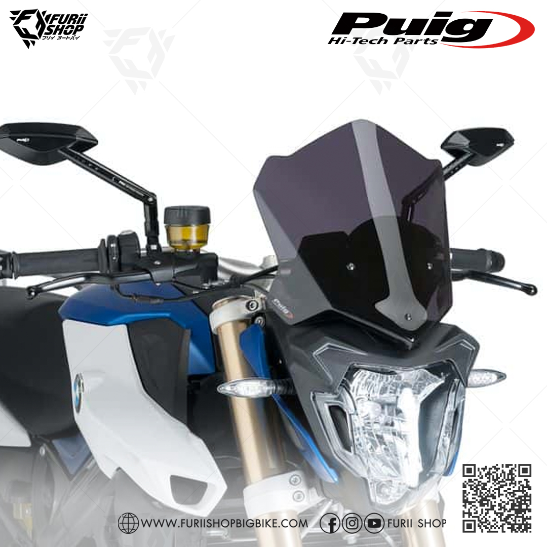 ชิลด์หน้า Puig Windshield Racing FOR BMW F800R 2015-2019