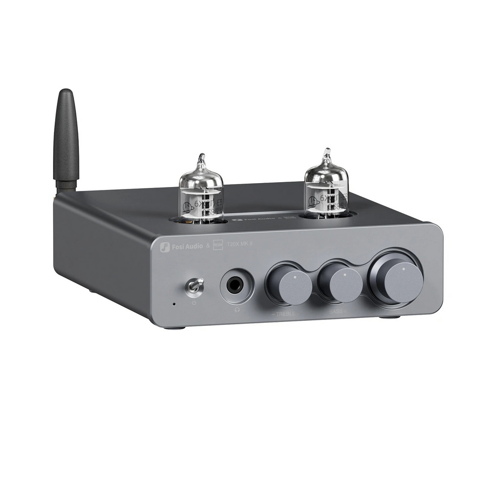 Fosi Audio T20XMKII แอมป์หลอดแก้วบลูทูธและแอมป์หูฟังแบบบูรณาการ ประกันศูนย์ไทย