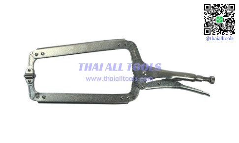 คีมล็อกตัวซีมีแป้น 0-240mm LOCKING C-CLAMP WITH SWIVEL TIPS KENNEDY