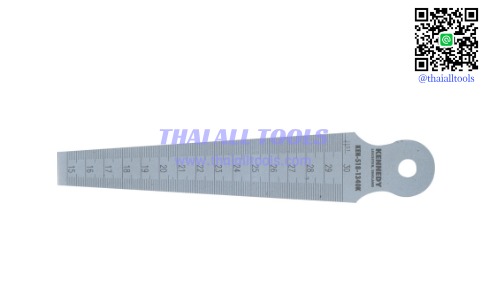 ไม้บรรทัด 15-30mm TAPER BORE GAUGE KENNEDY
