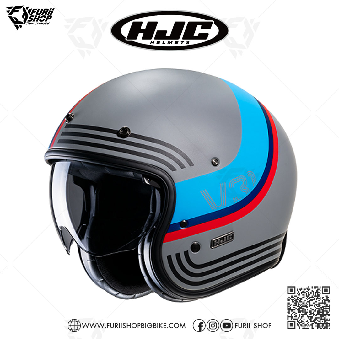 หมวกกันน็อคครึ่งใบ(Halfface) HJC V31 : BYRON MC21SF