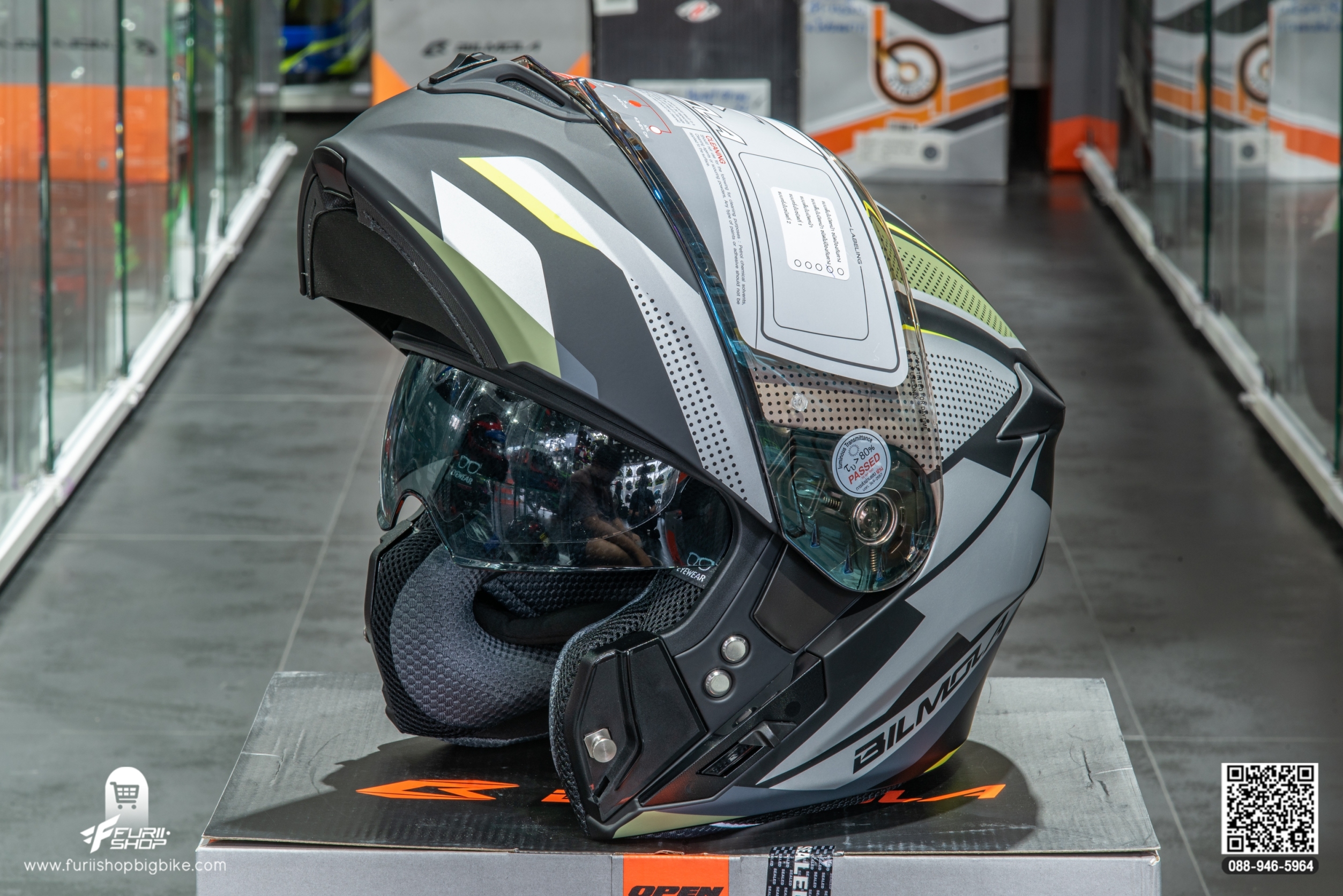 หมวกกันน็อค BILMOLA EXPLORER SX GREEN (MATTE)