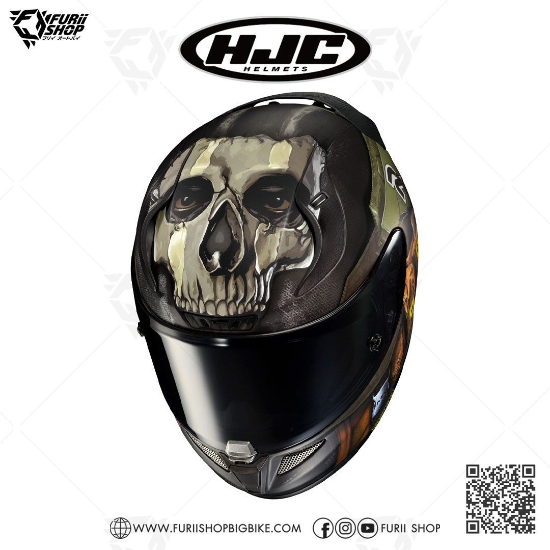 หมวกกันน็อคเต็มใบ HJC RPHA11 : GHOST CALL OF DUTY