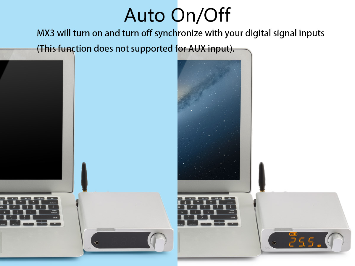 ขาย TOPPING MX3 DAC & Amp ตั้งโต้ะ รองรับ Bluetooth , NFC , Remote control , 24bit192KHz
