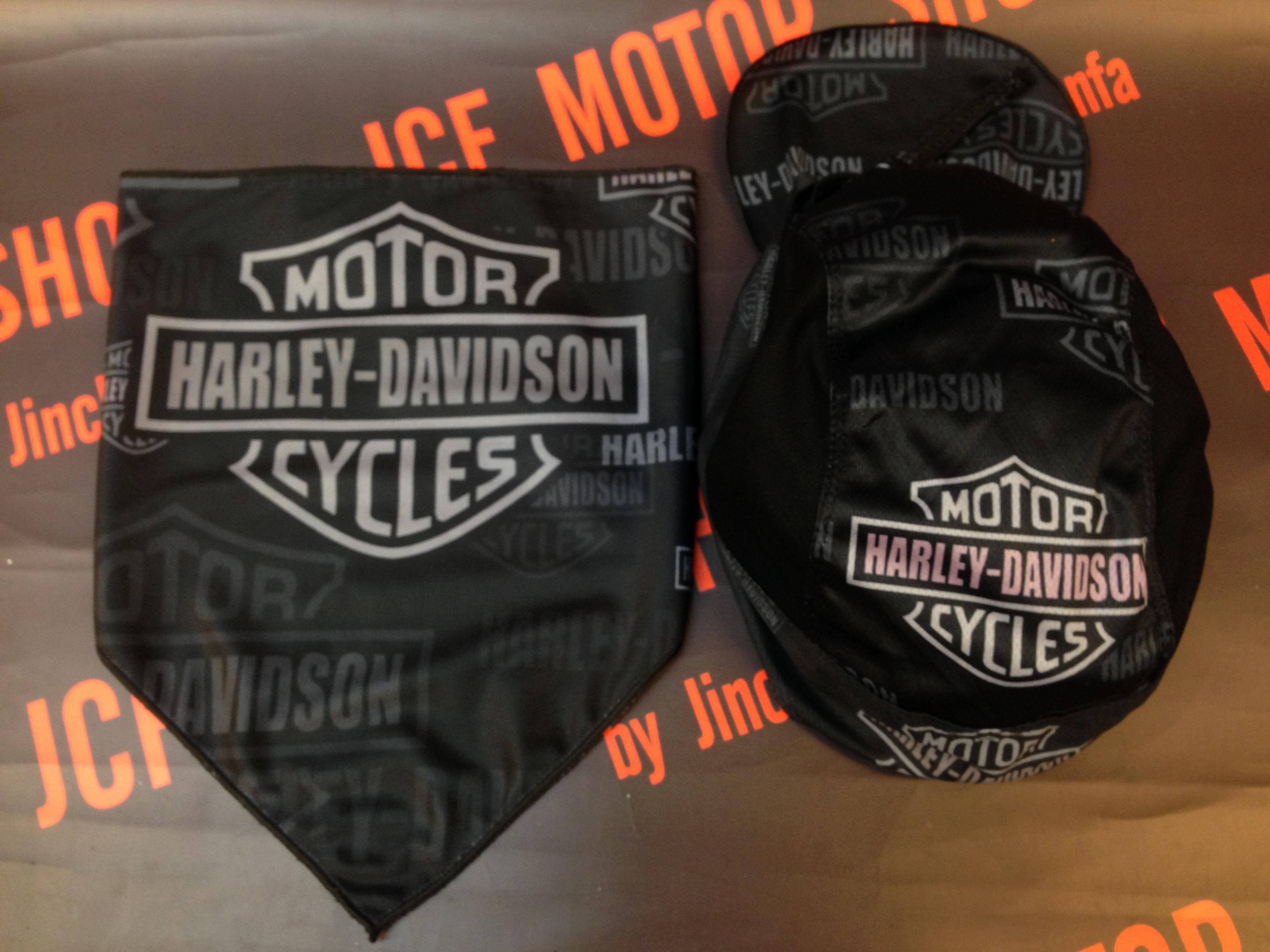 ชุดผ้าปิดจมูก - ผ้าโพกหัว Harley