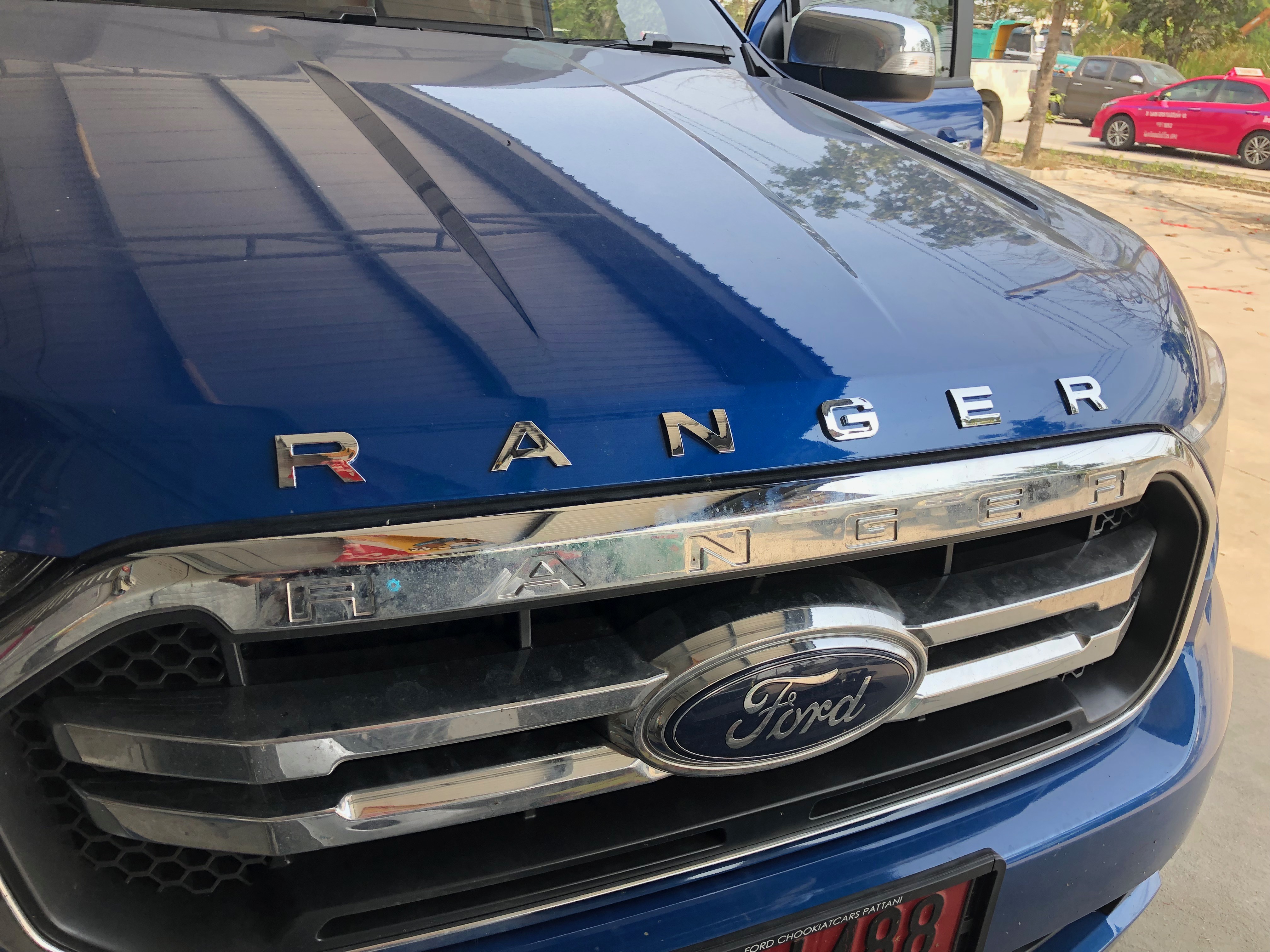 ตัวหนังสือ Ranger สีโครเมียม Chrome
