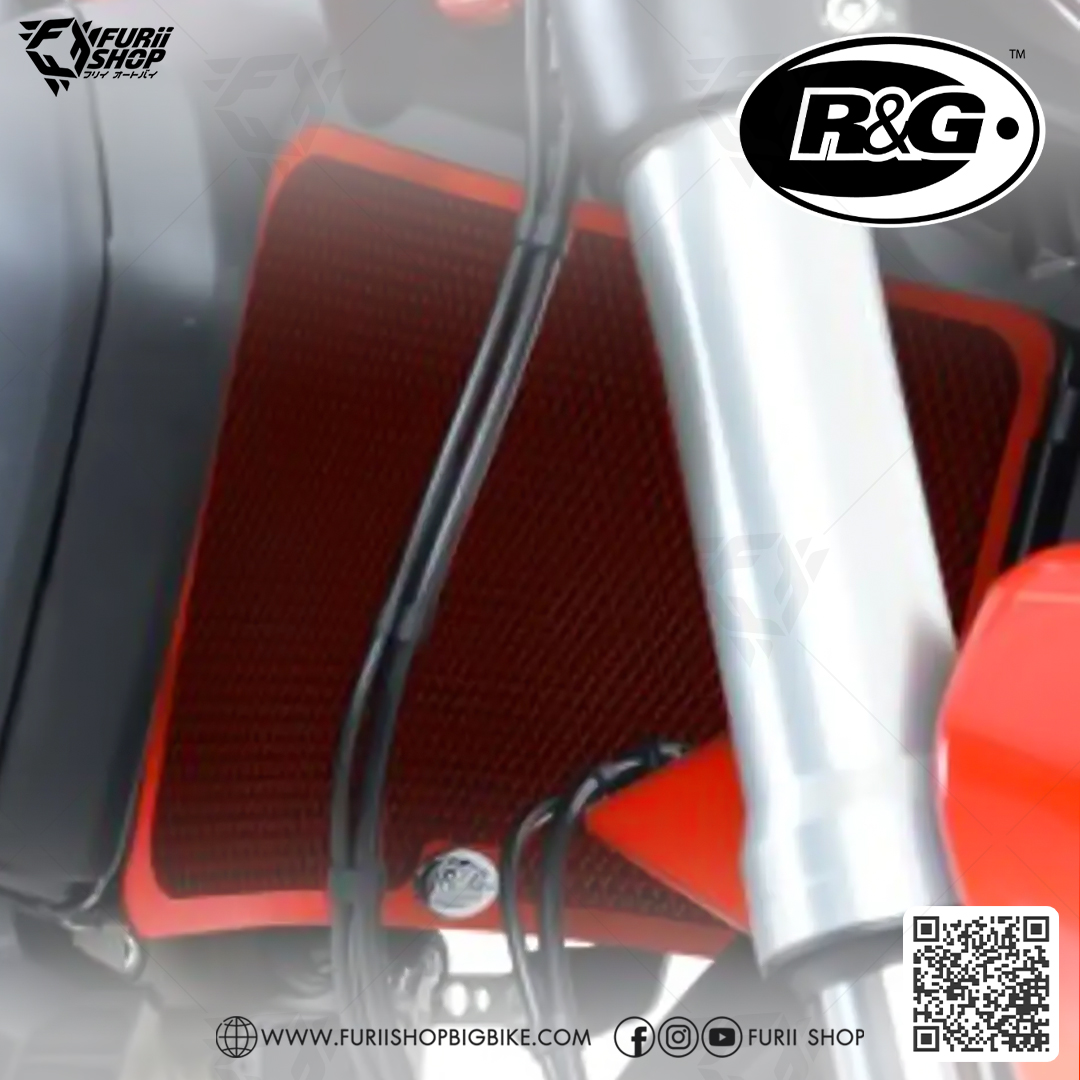 การ์ดหม้อน้ำ R&G Radiator Guard : for Ducati Monster 821