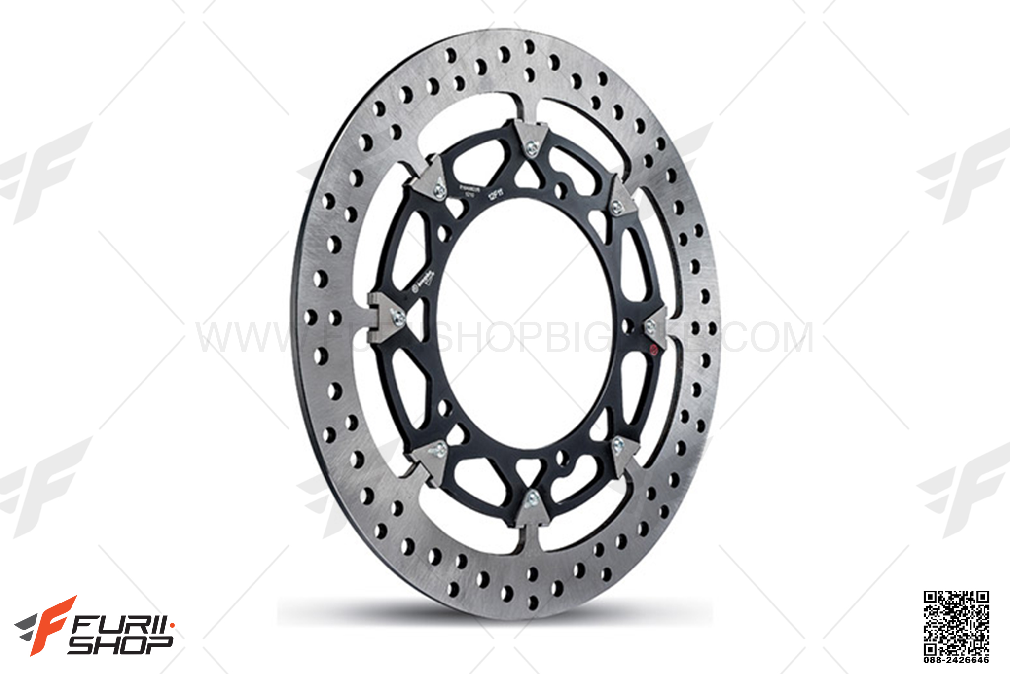 จานเบรคหลัง BREMBO TDRIVE FOR KAWASAKI ZX6R 2019 จานเบรค จานเบรก