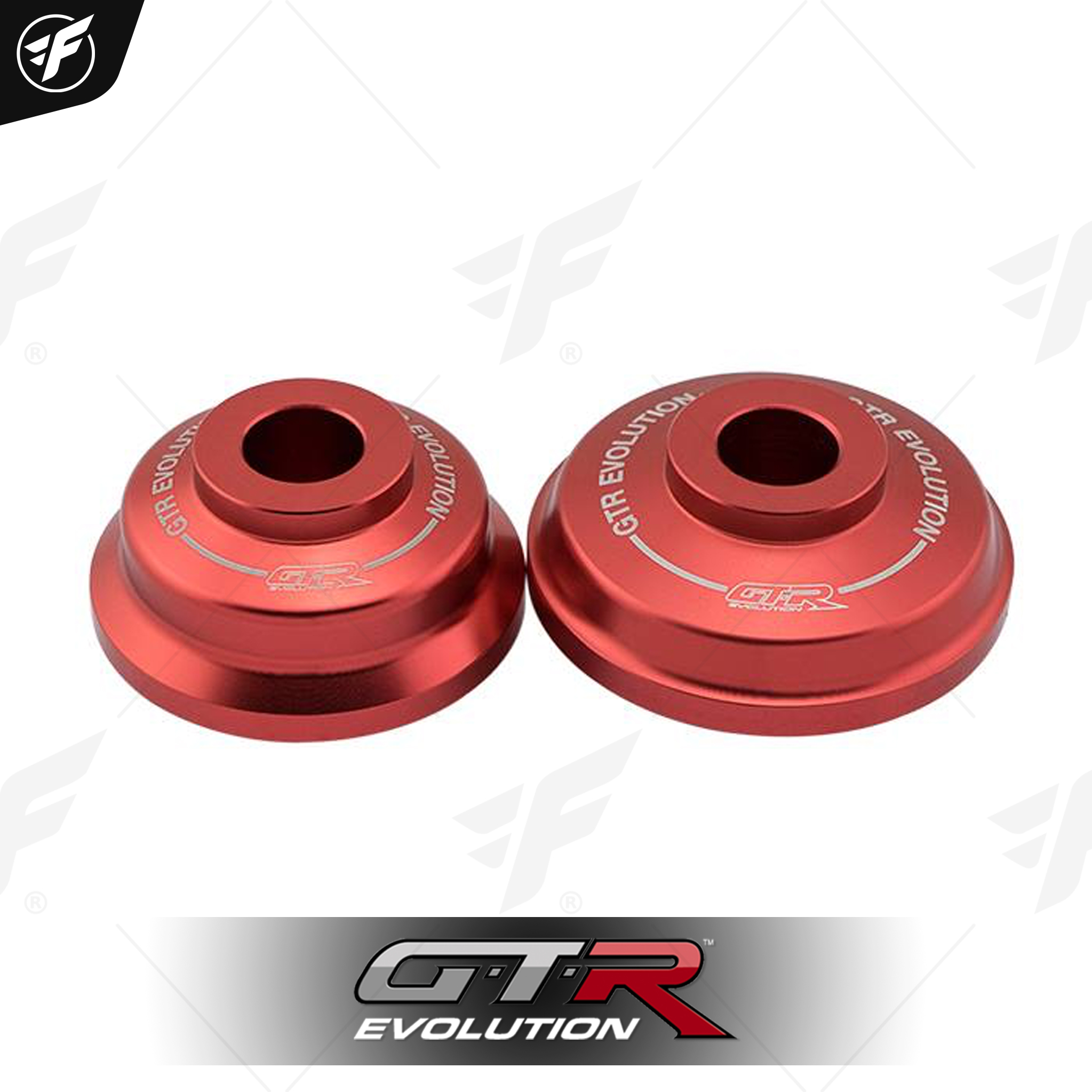 บู๊ชล้อหน้ากลึง GTR MONKEY-125 MSX-125 (L+R) แดง