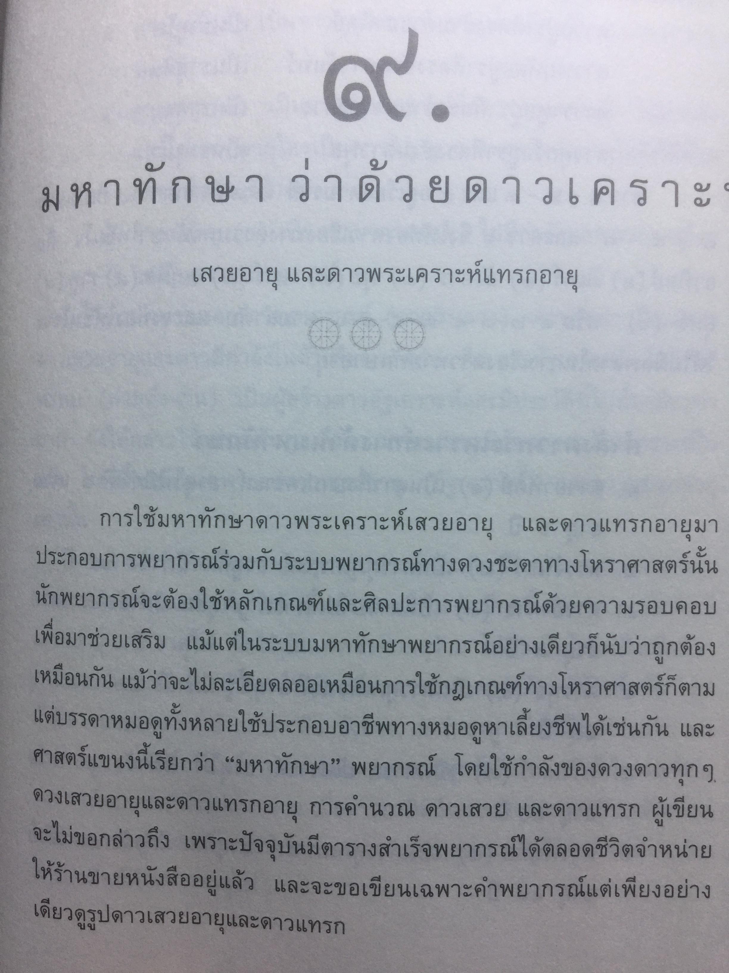 โหราภิวัฒน์ ชี้ชะตา ดวงดี ดวงร้าย รับรองผลแม่นยำ 100% โดย อาจารย์สมาน สิงห์มโน. 1 กก.