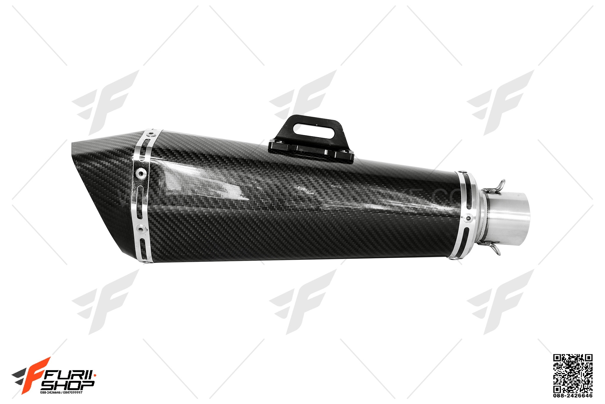 ท่อมอเตอร์ไซค์ TW AK CARBON ท่อแต่ง ท่อสูตร ท่อบิ๊กไบค์ ท่อBigbike ท่อไอเสีย