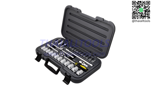 ชุดบ๊อกซ์ METRIC SOCKET SET (30PCE) 1/2" SQ. DRIVE YAMOTO