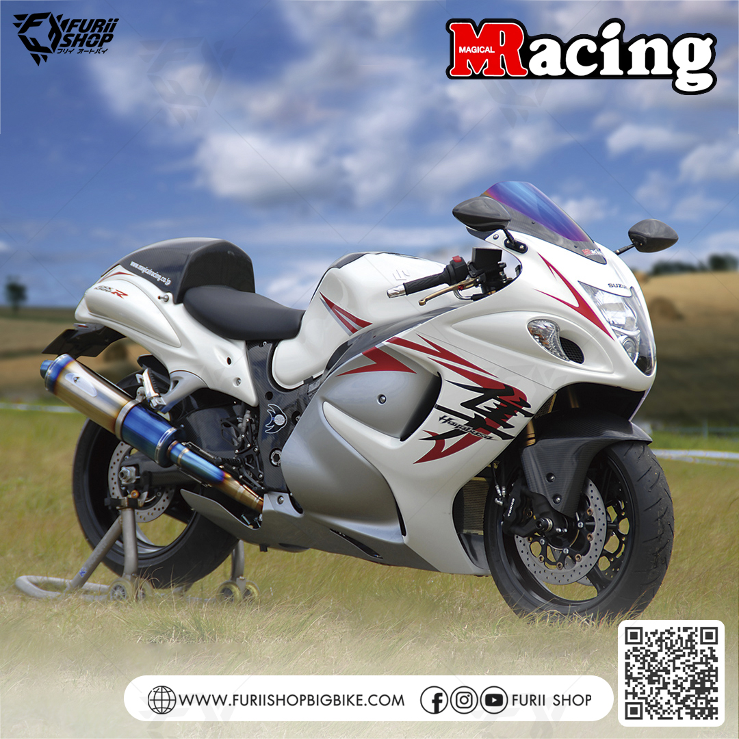 ชิลด์ปรอท Magical Racing Windshield : for Suzuki Hayabusa 2008-2017/1999-2007