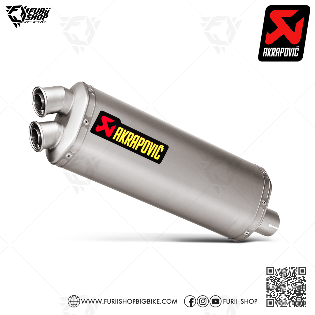 ท่อ AKRAPOVIC SLIP ON : for Honda Africa Twin 2016-2019 (Included DCT)