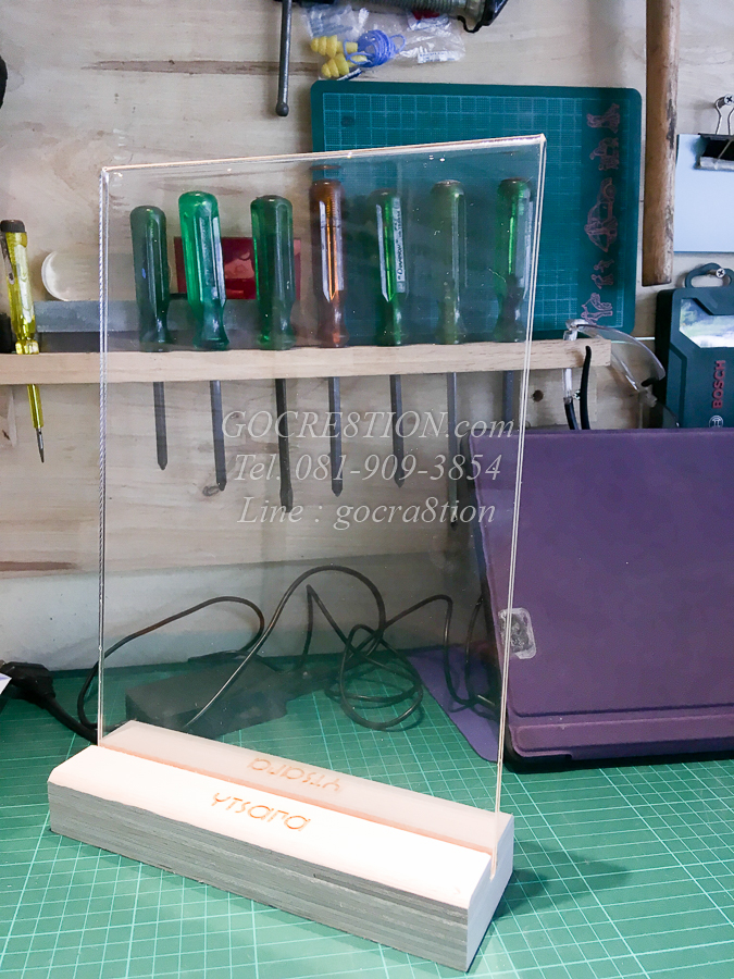 งาน อะคริลิค by GO CREATION