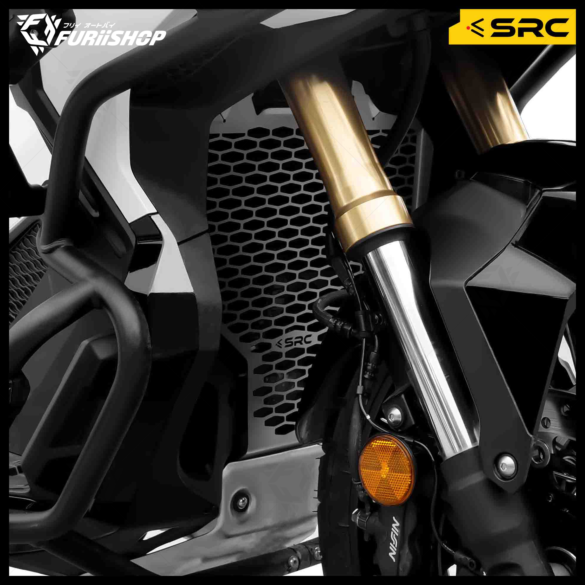 การ์ดหม้อน้ำ SRC RADIATOR GUARD FOR HONDA X-ADV 750 (2021)