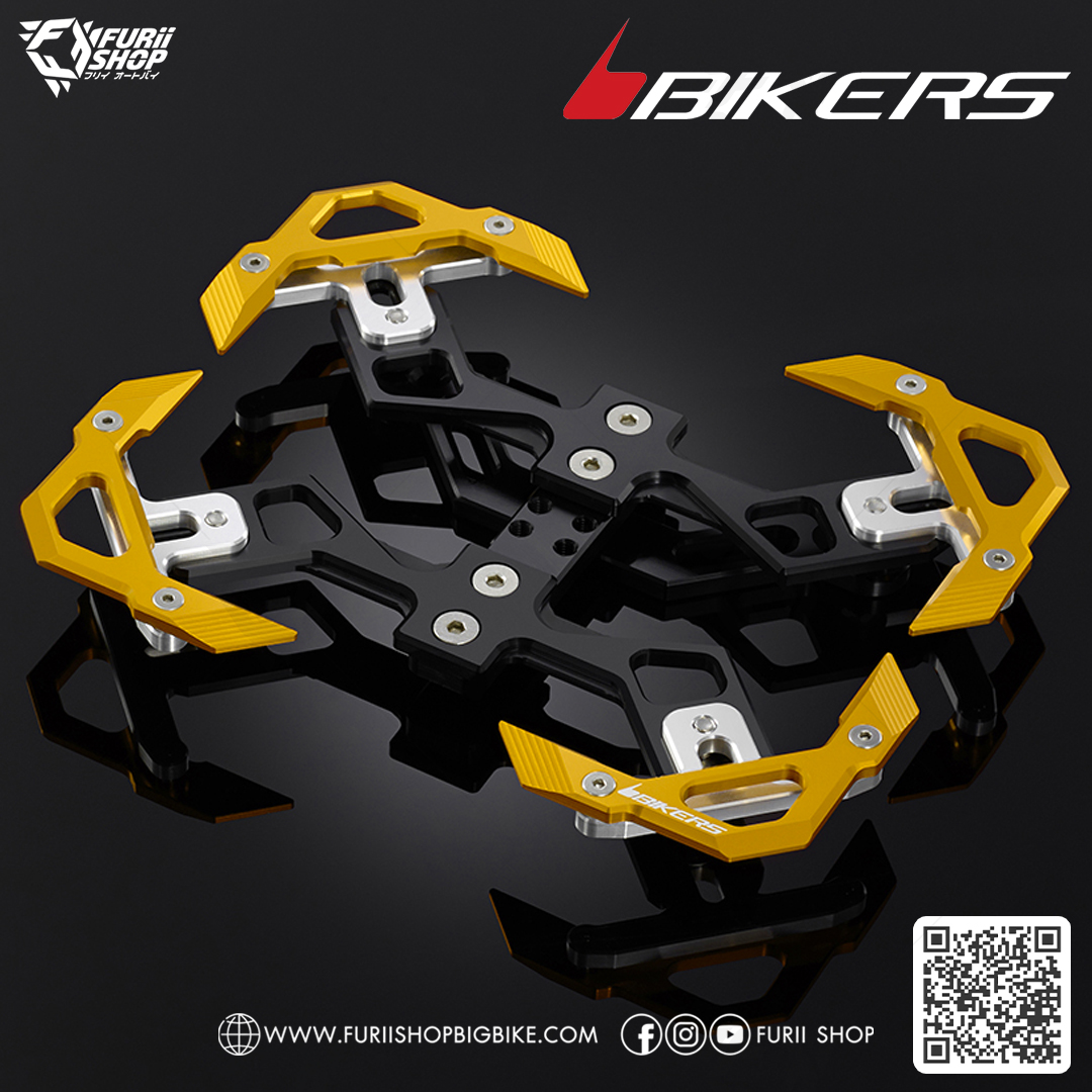 กรอบป้ายทะเบียน รุ่นพรีเมียม 01 Bikers Premium Rear License Support 01 : for Lambretta X300