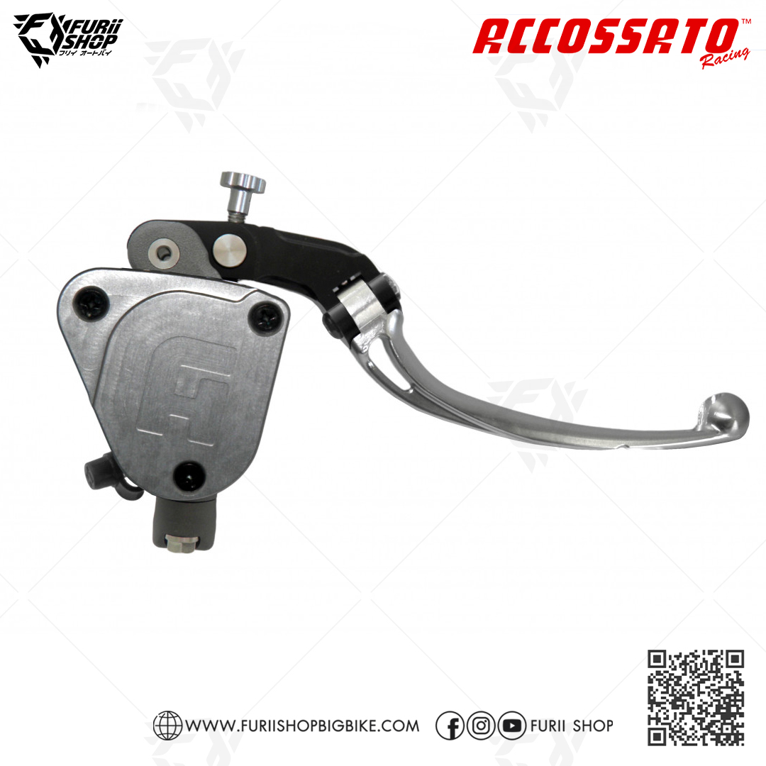 ปั้มเบรกขวา Accossato Radial Brake 16x16 พับได้ : PK033S-L-16-RST