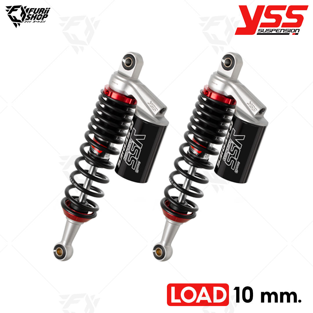 โช๊คหลังแต่ง YSS G-SERIES Smooth LOAD 10 mm. (RC302-320T-76-888) : for Honda Wave 125i '13-21/110i '13-20