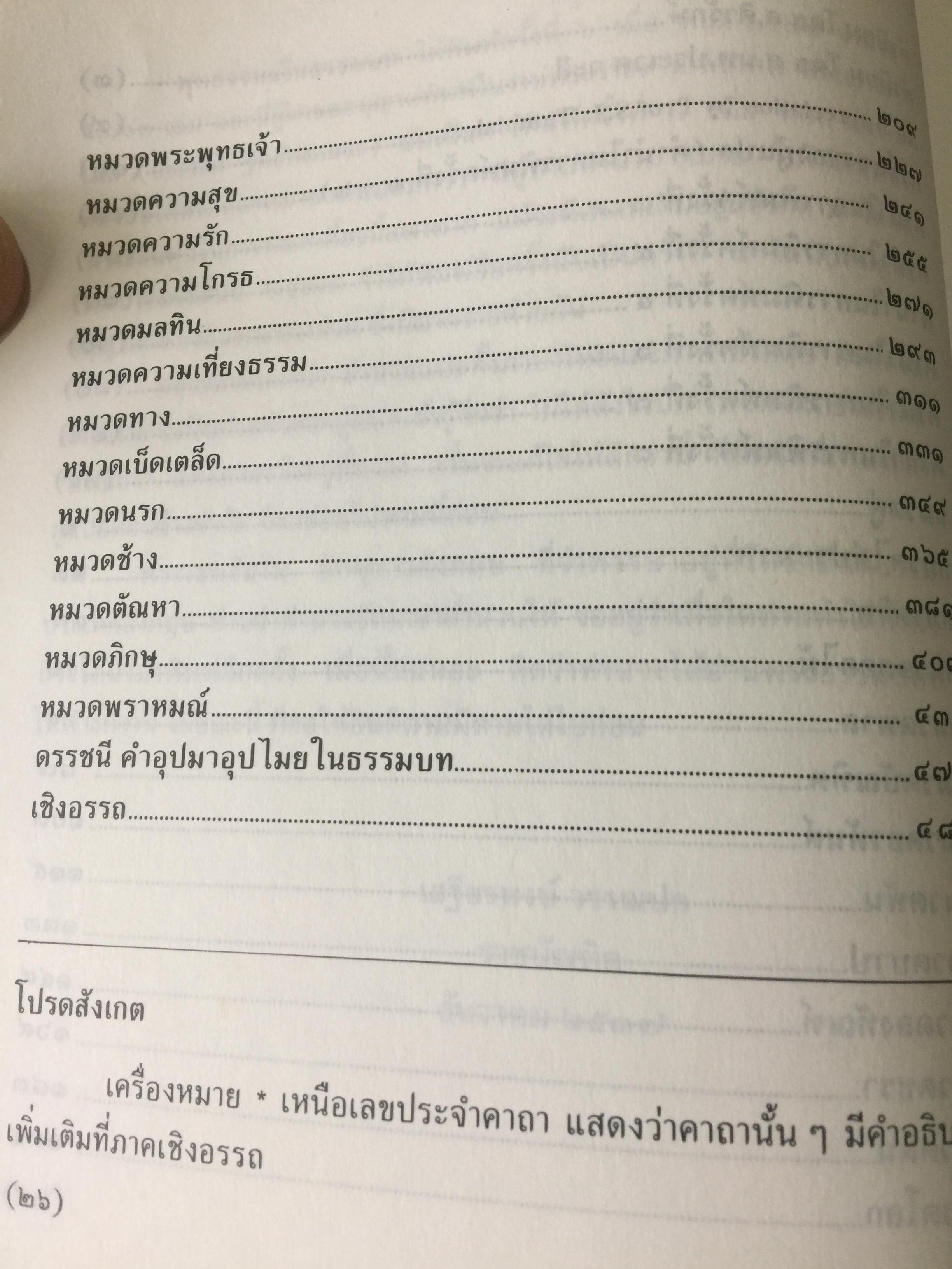 พุทธวจนะใน ธรรมบท 3 ภาษา บาลี-ไทย-อังกฤษ THE BUDDHAw ‘ S WORDS IN THE DHAMMAPADA แปลโดย เสฐียรพงษ์ วรรณปก 0 กก.