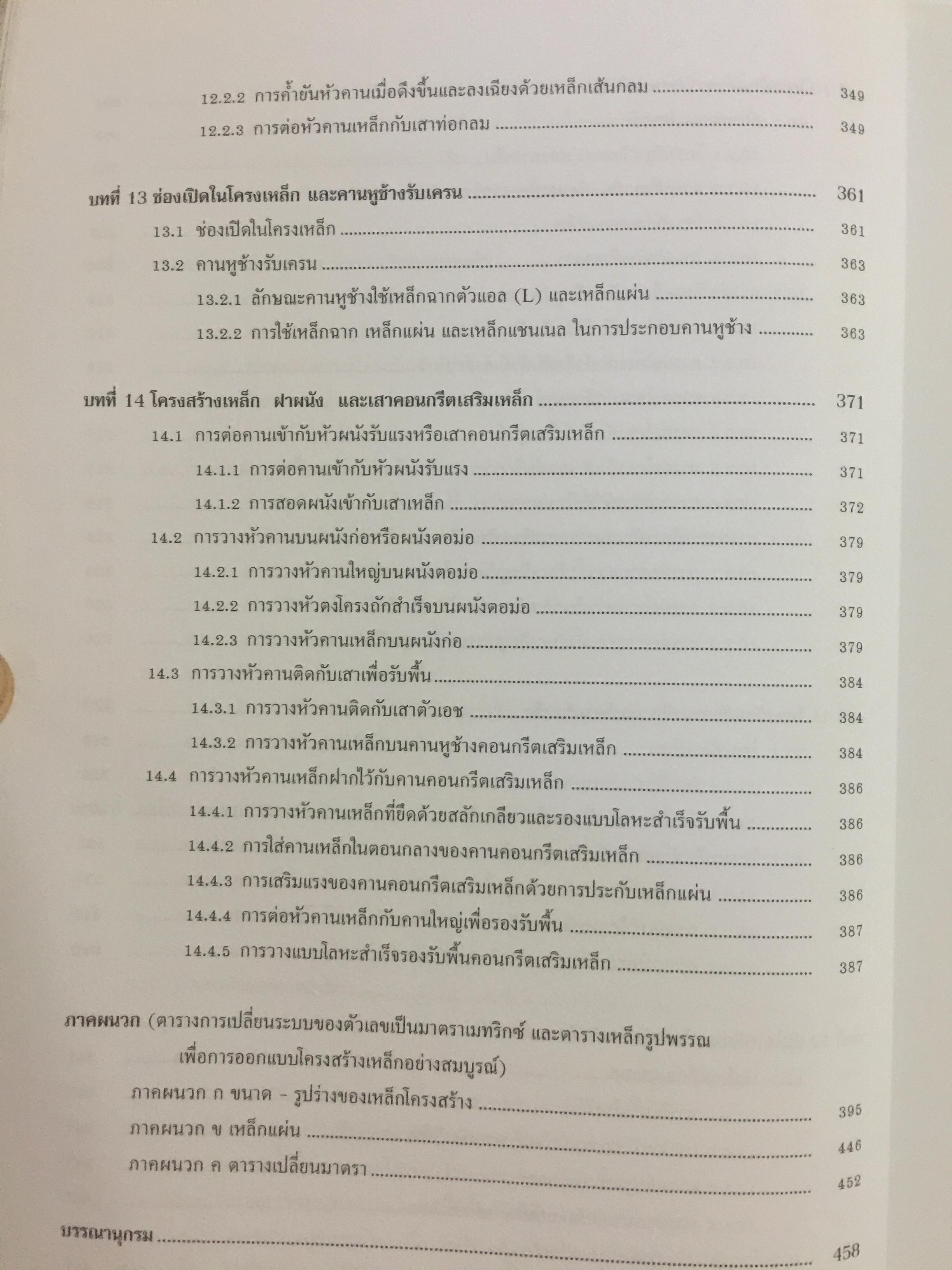 การก่อสร้าง โครงสร้างเหล็ก ผู้เขียน รศ.ดร.พิภพ สุนทรสมัย สำนักพิมพ์ ส.ส.ท. สมาคมส่งเสริมเทคโนโลยี ไทย-ญี่ปุ่น 0 กก.