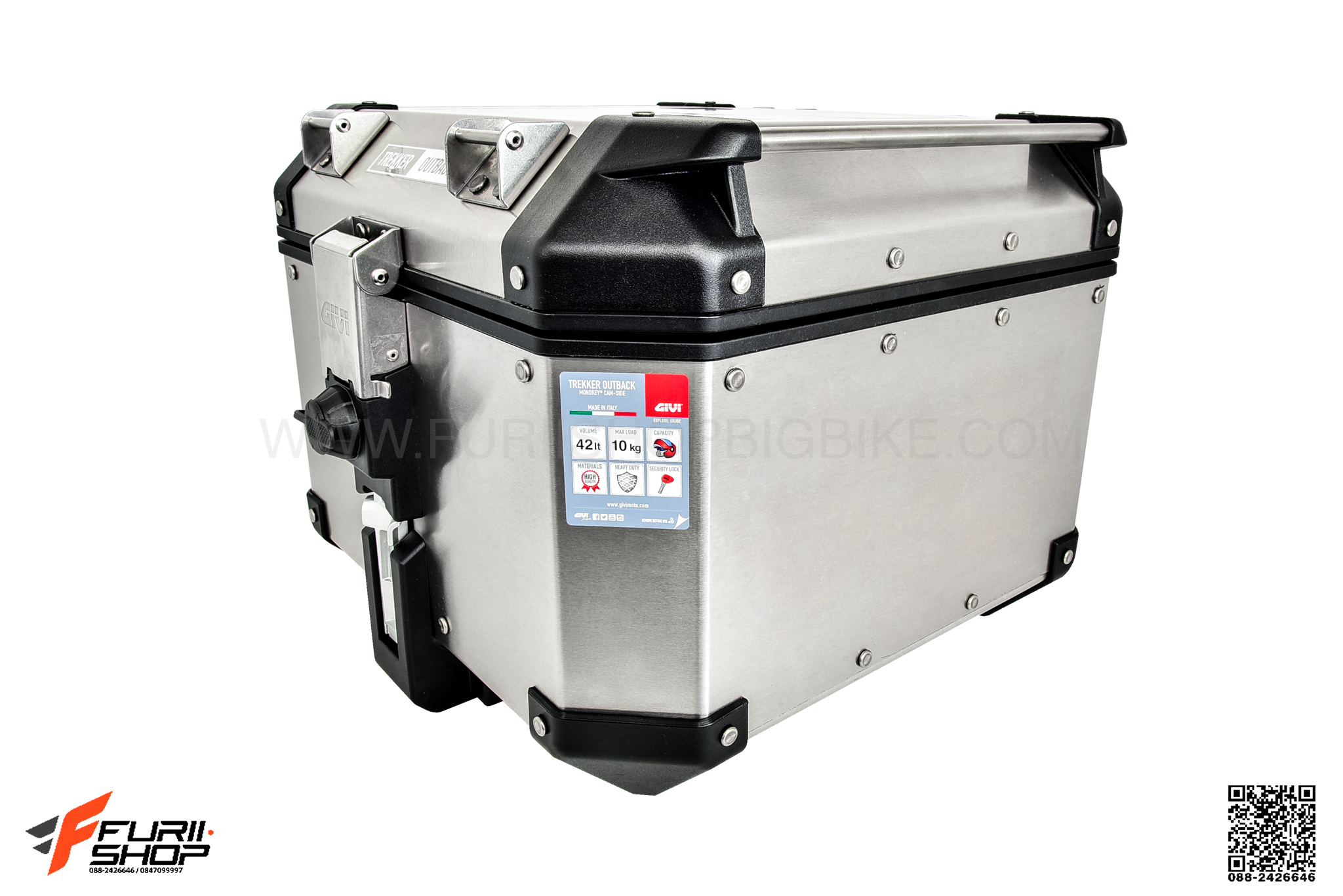 กล่องหลัง อลูมิเนียม GIVI