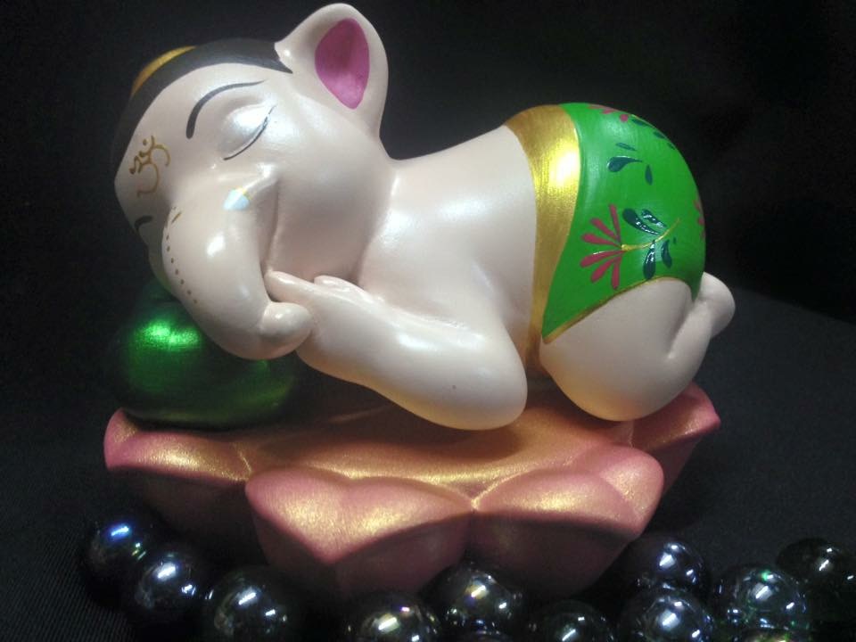 พระพิฆเนศ ปางเด็ก เซรามิค